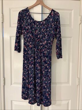 Motherhood Maternity Rayon Floral Dress